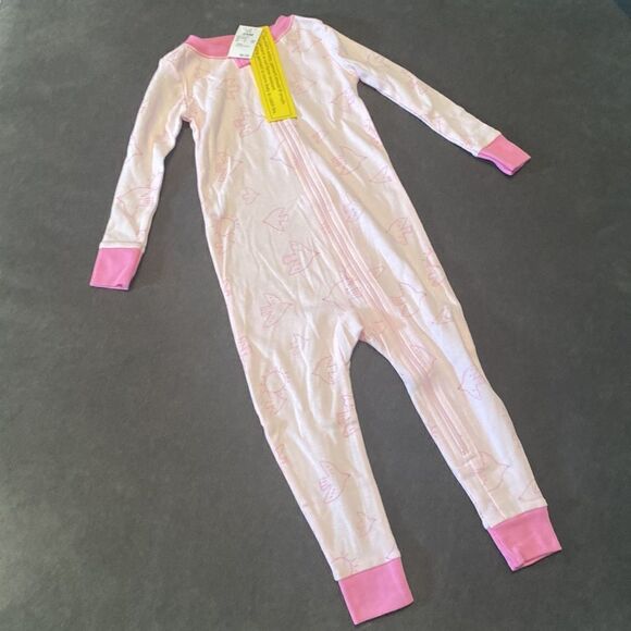 Kids Toddler Cat & Jack 2 Pack Footless Sleep Suit Pajamas Onsie Size 24M NWT - Picture 2 of 9